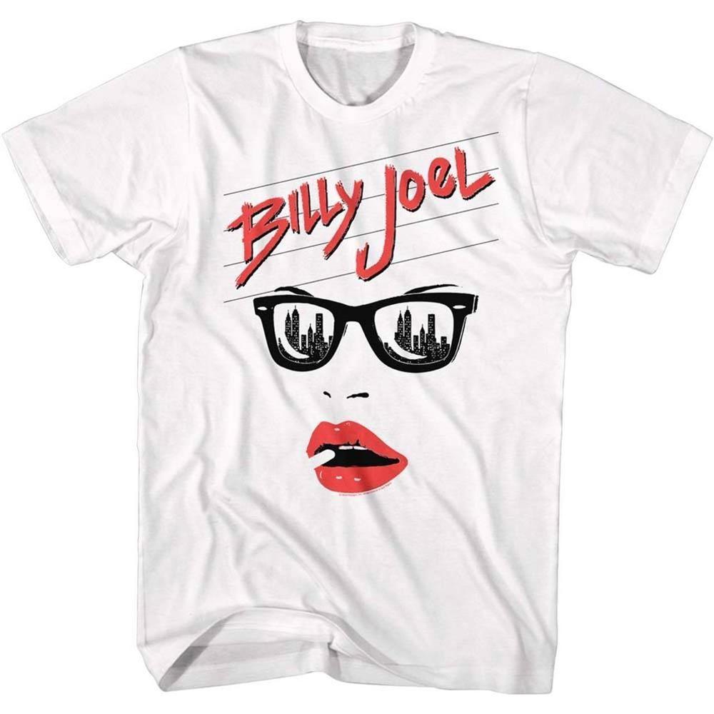 Billy Joel Lips White T-Shirt